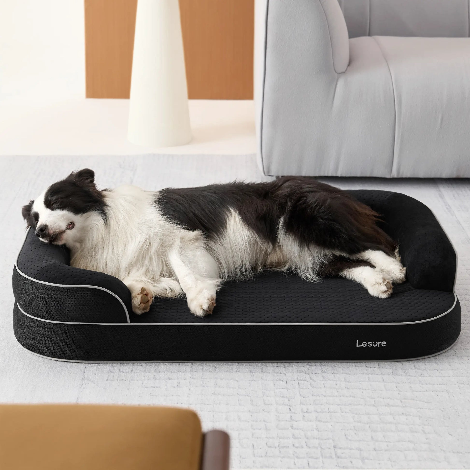 Lesure Realortho Orthopedic Dog Bed with Memory Foam