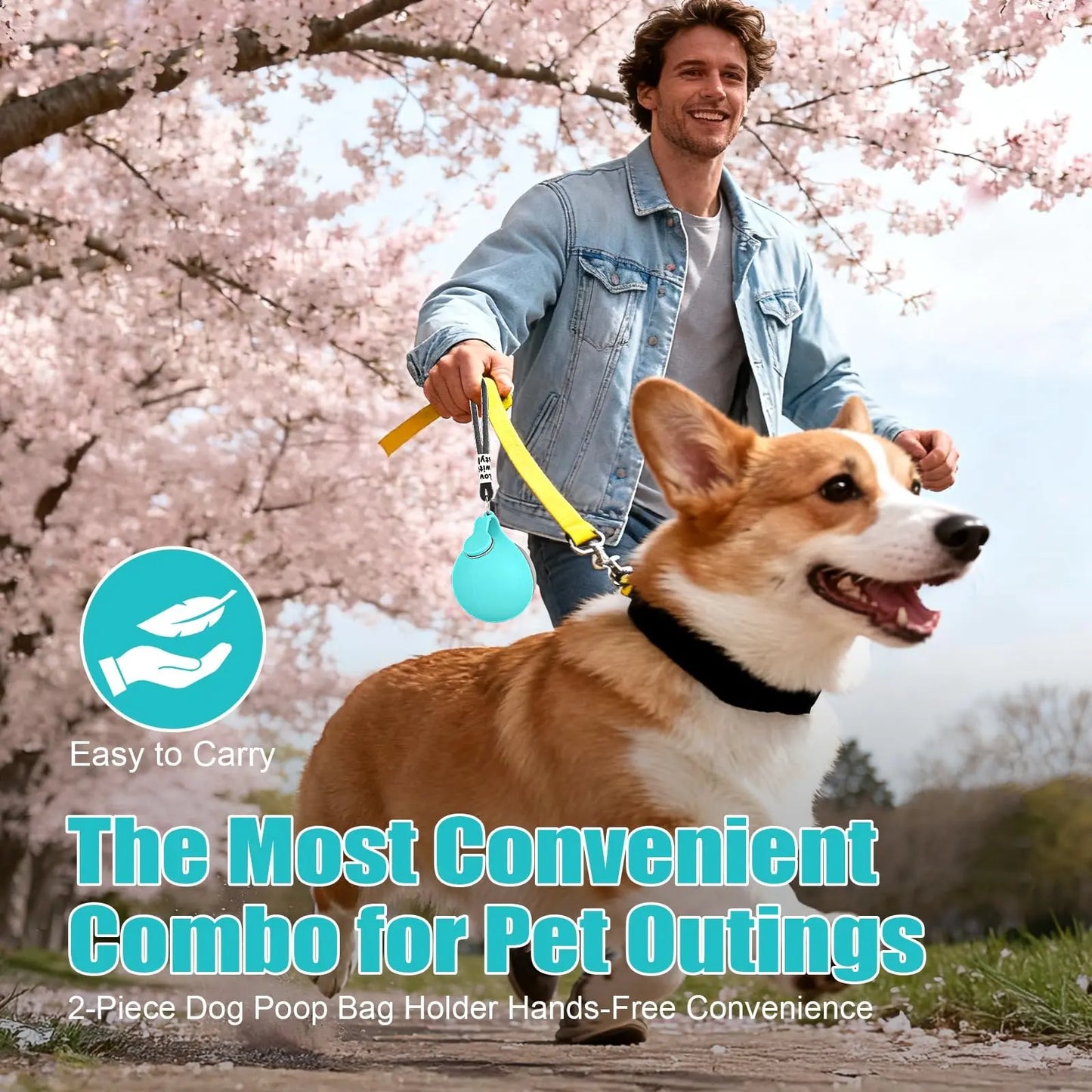 Lumikata 2-in-1 Portable Dog Water Bottle with Foldable Bowl