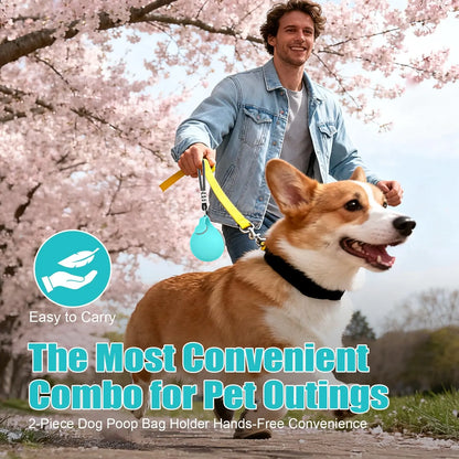 Lumikata 2-in-1 Portable Dog Water Bottle with Foldable Bowl