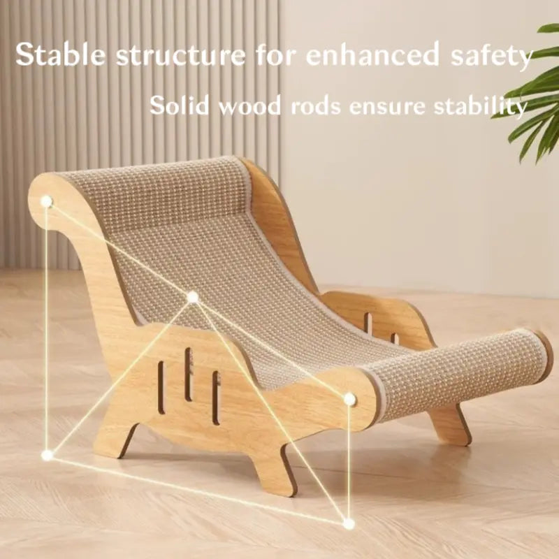 XL Sisal Cat Scratcher & Hammock Bed
