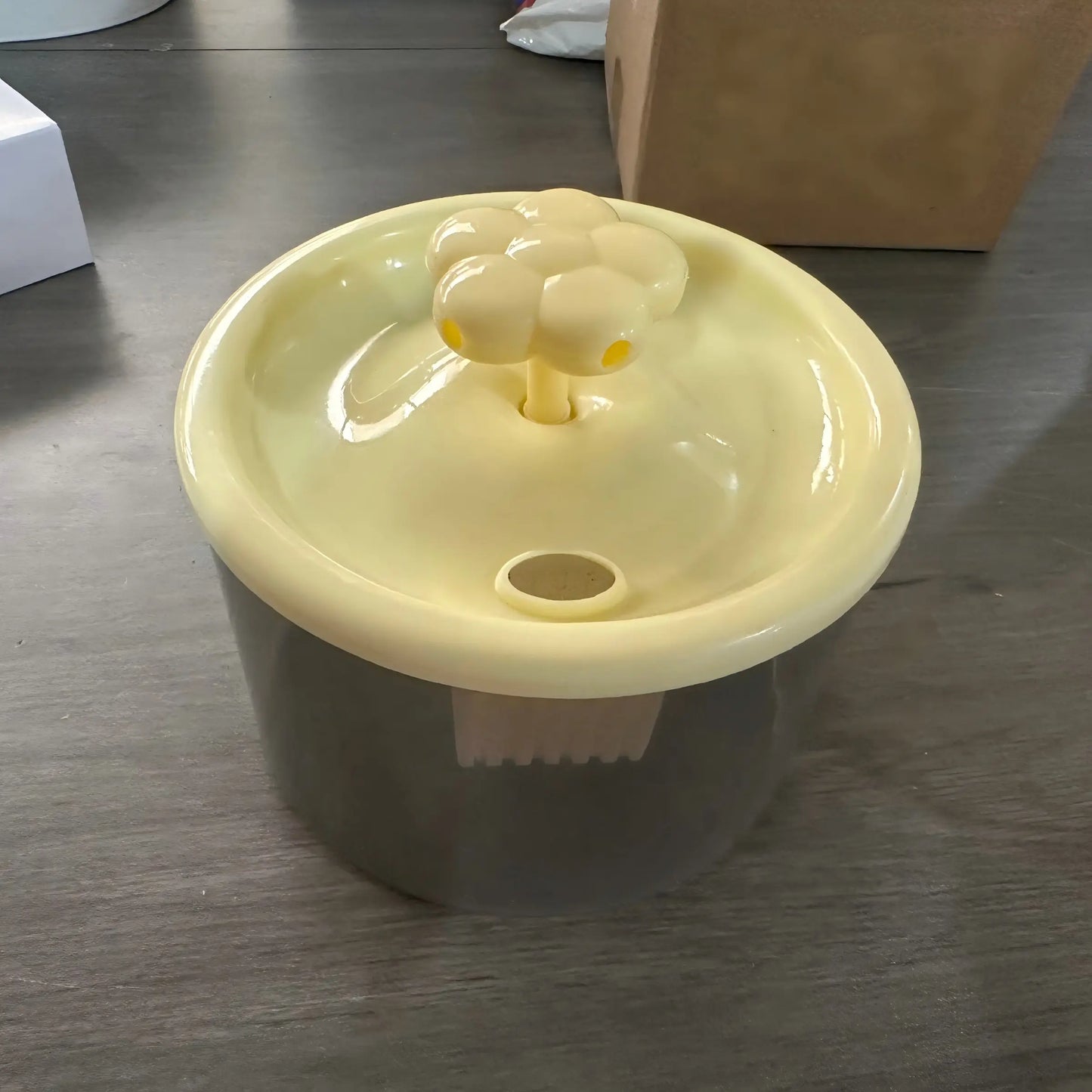 Cat Water Fountain with Filter, USB-Powered & Quiet