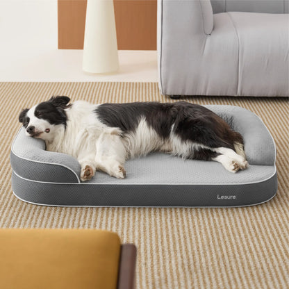 Lesure Realortho Orthopedic Dog Bed with Memory Foam