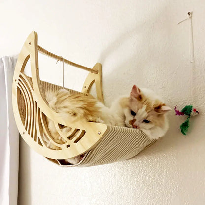 Moon Wall-Mounted Cat Hammock
