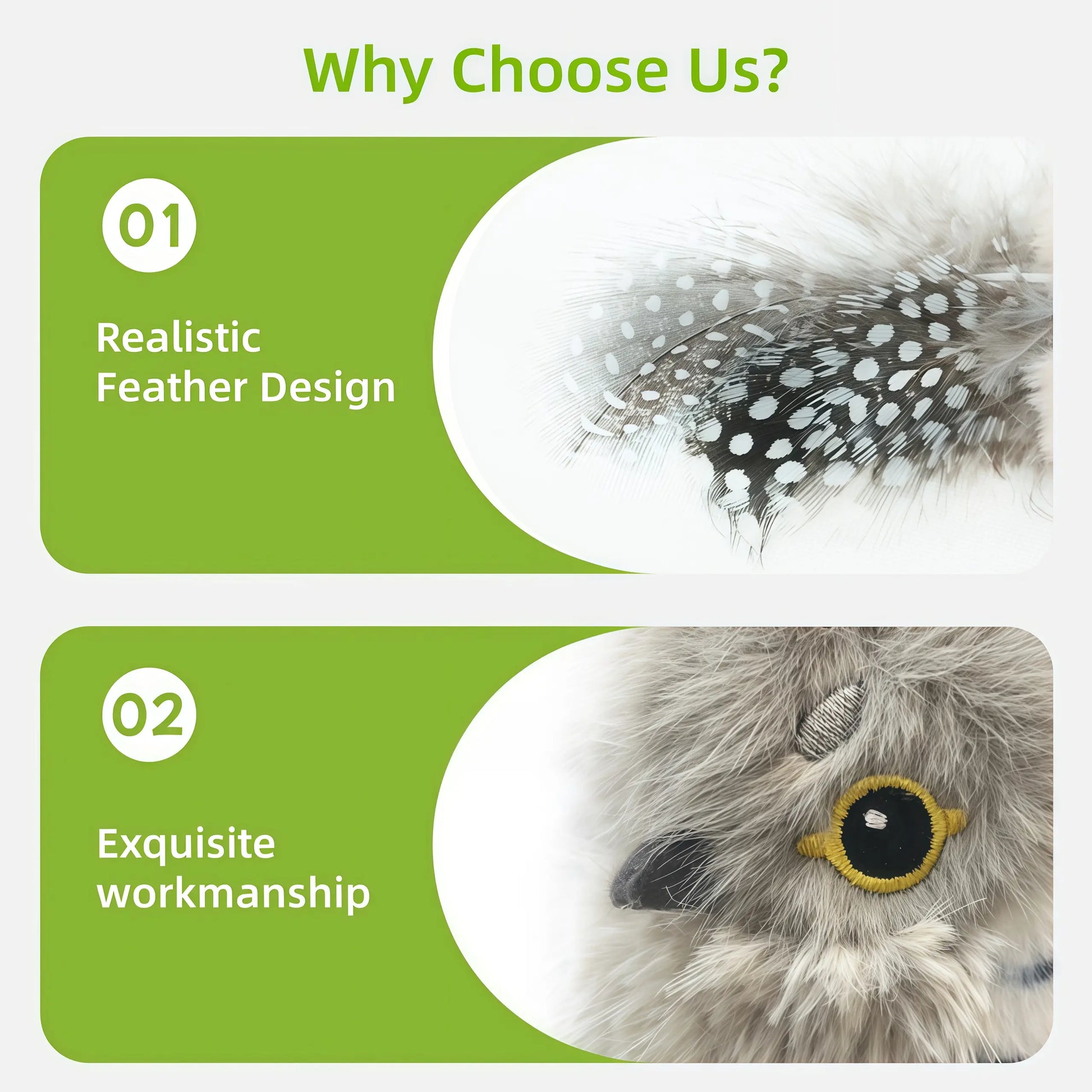 Interactive Flapping Bird Cat Toy with Smart Sensor